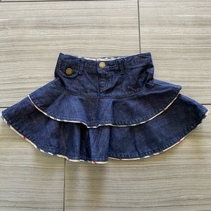 Authentic Burberry girl skirt